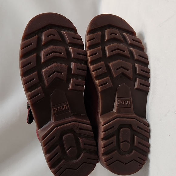 Polo Ralph Lauren Ranger Hi II Leather Boots (Boys Size 1) - Picture 13 of 16